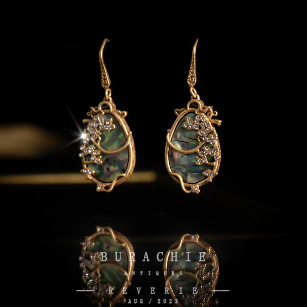 铜合金耳饰 【1538】周年珍藏英｜经典原标克拉款CrownFrett