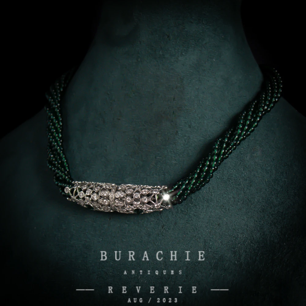 铜合金仿水晶项链 【9352】周年珍藏英｜经典原标克拉款CrownFrett