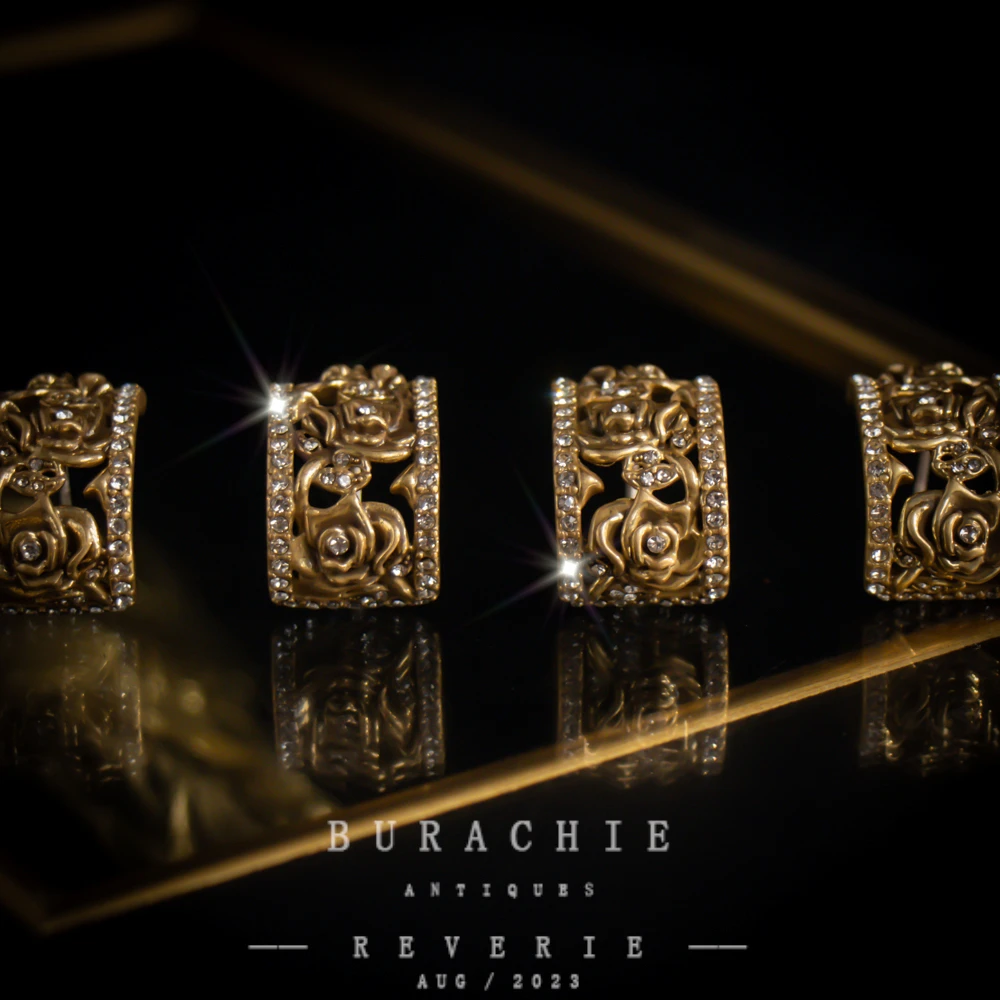 铜合金仿水晶耳饰 【7026】周年珍藏英｜经典原标克拉款CrownFrett