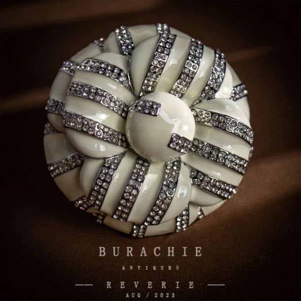 铜合金胸针 【1307】手工时尚百搭简约法式轻奢胸针