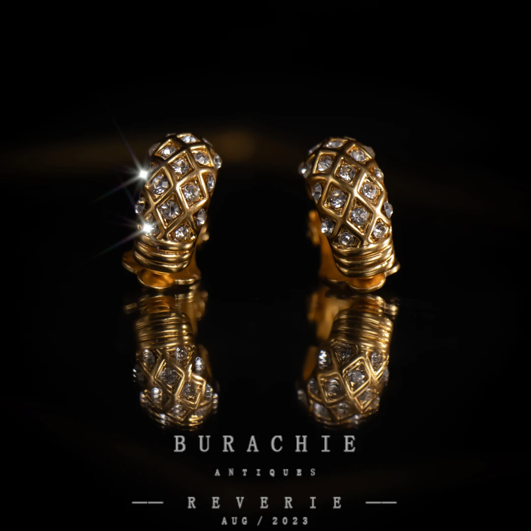 铜合金仿水晶耳饰 【8270】耳饰 法|经典 吉弗里Ferrand满天星耳钉