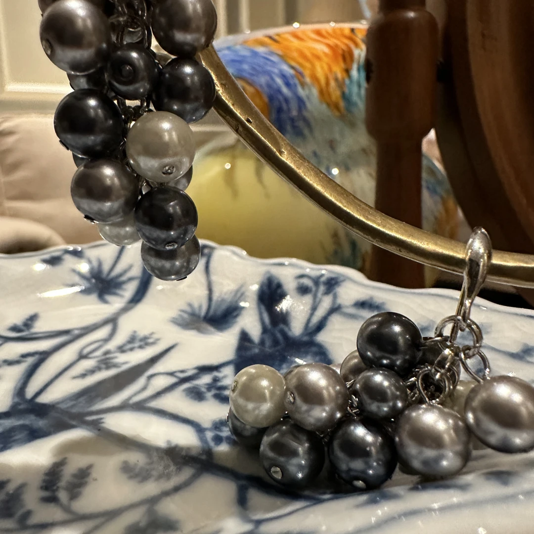 铜合金仿珍珠耳饰 【1564】意｜精品店 高级即视感闪烁