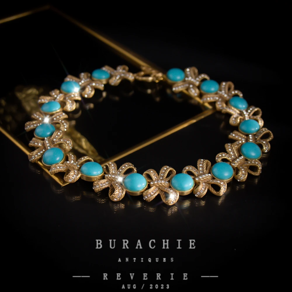 铜合金仿水晶项链 【5013】周年珍藏英｜经典原标克拉款CrownFrett