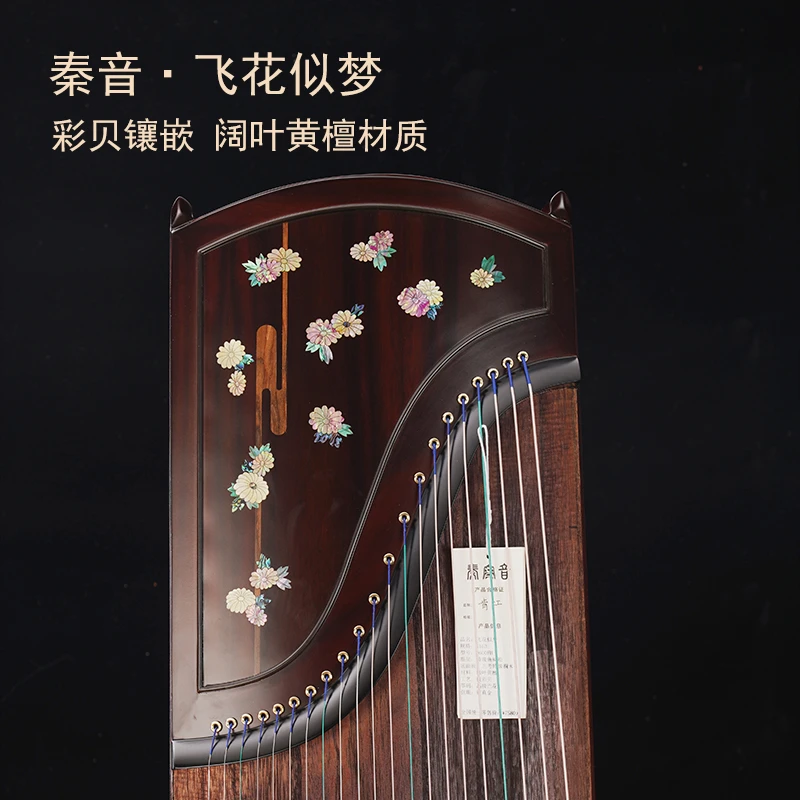 秦音古筝飞花似梦 成人初学演奏专业考级古筝 古筝教学入门零基础