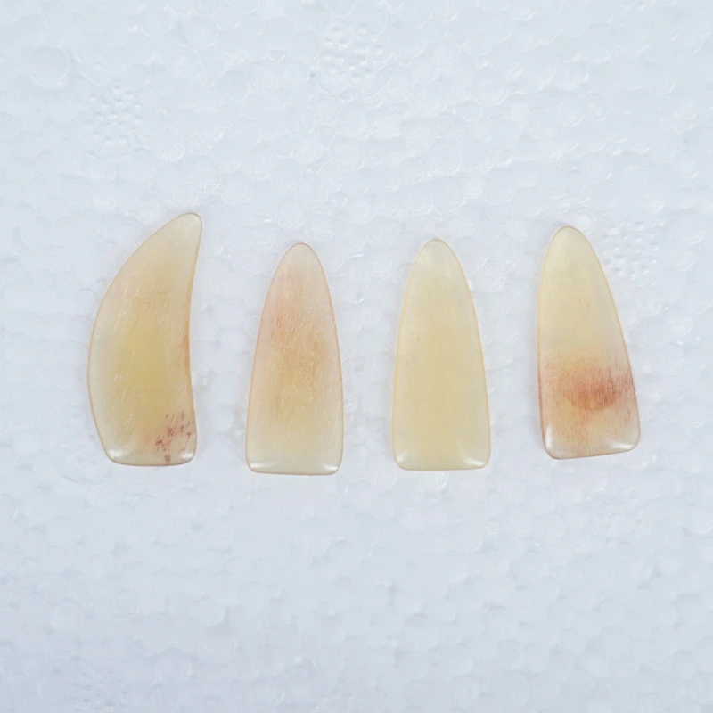【直播间专属福利】古筝羊角指甲儿童成人天然羊角双面弧摇指神器