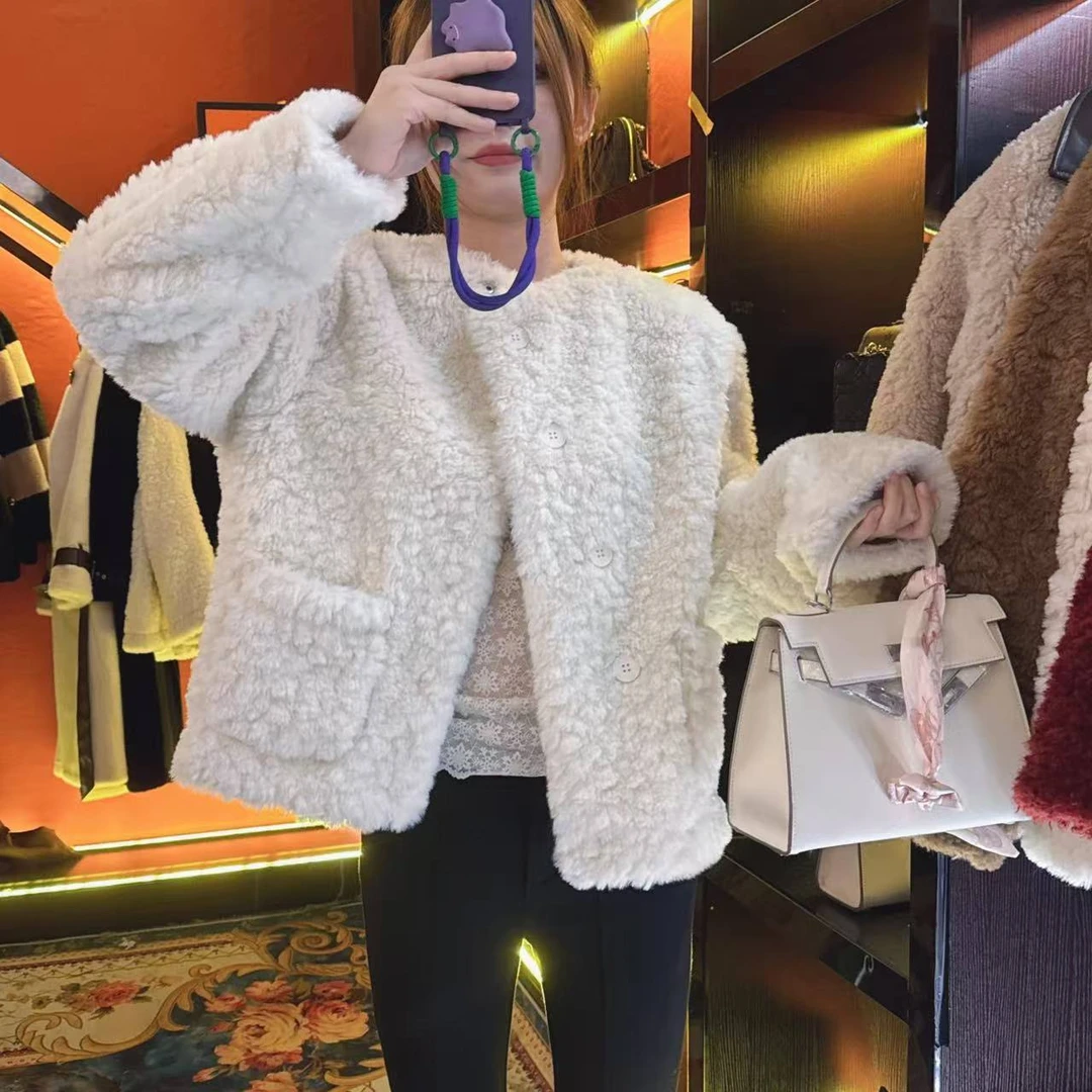 【XR818】秋冬新款轻奢外套小香风气质网红时尚外套