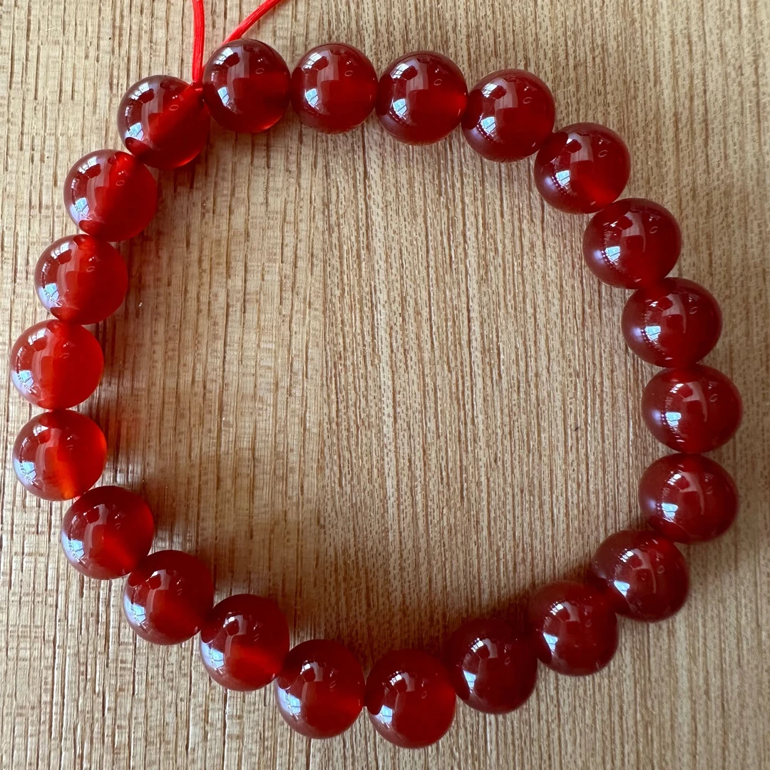 天然玉石玛瑙手串时尚冰透