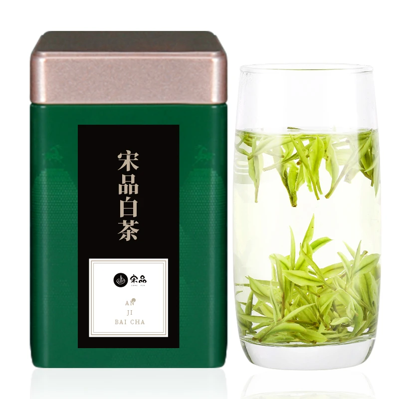 【明前小芽】2023新茶宋品安吉白茶明前特级绿茶50g罐装醇厚
