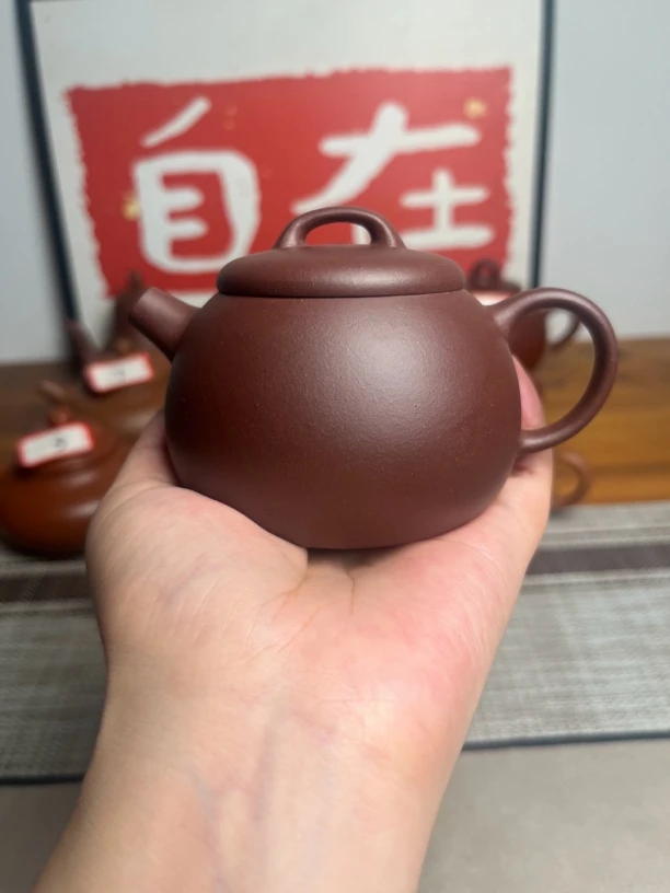 小巨轮 半手工 紫泥 160Cc 紫砂壶