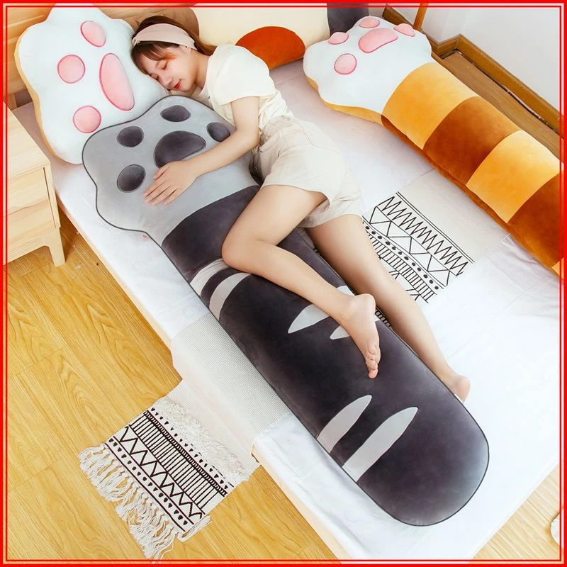 猫爪抱枕长条枕可拆洗大号床上抱着夹腿男生款陪你睡觉靠枕头女生