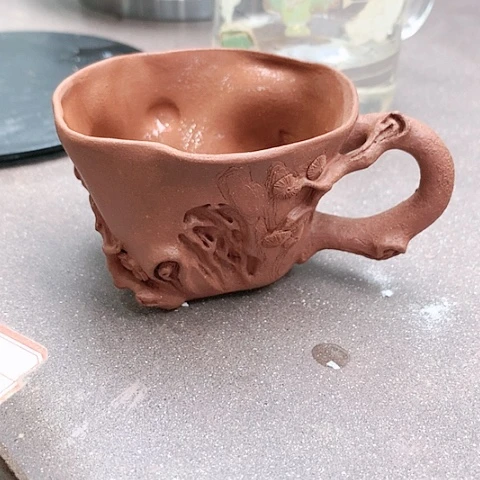 紫砂茶壶全手工制作的小包袋子和小