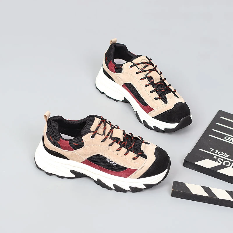 胖mm鞋宽胖脚时尚单鞋41-43大码女鞋2024秋新款松糕底休闲老爹鞋