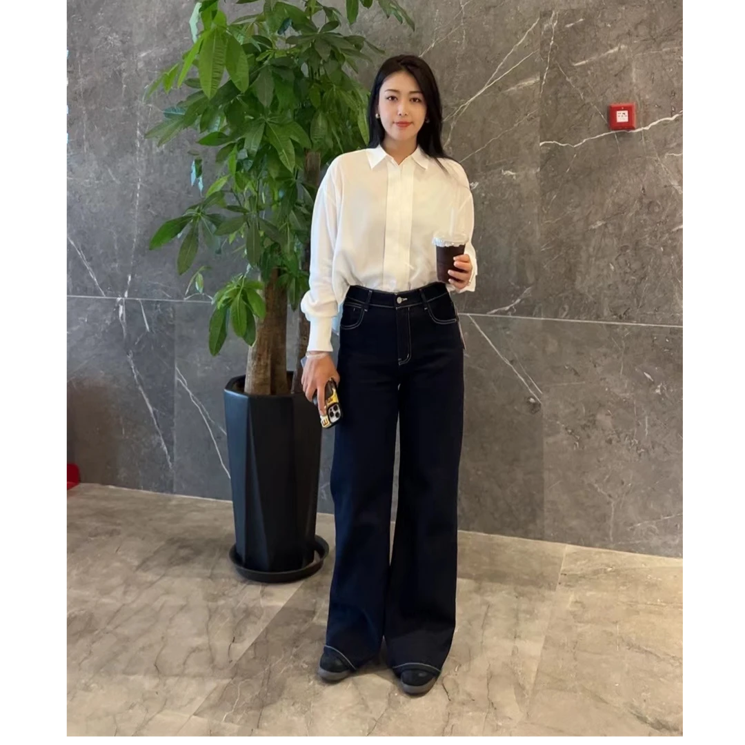 代家设计款黑标牛仔裤