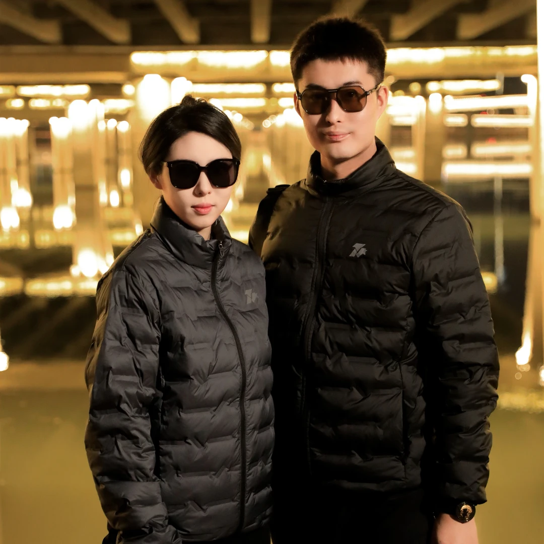 23石墨烯羽绒服发热防寒保暖冬季轻便防寒服户外运动战术休闲服