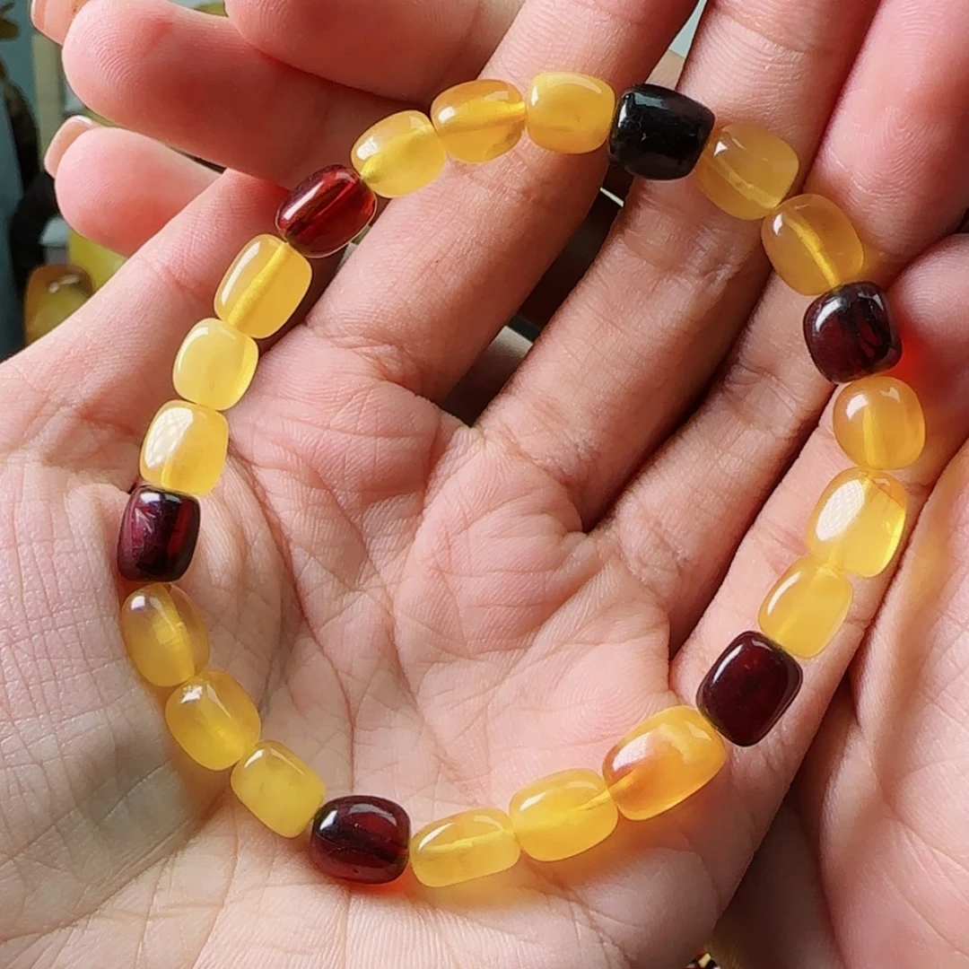 【闪购商品】琥珀颈饰未镶嵌手串