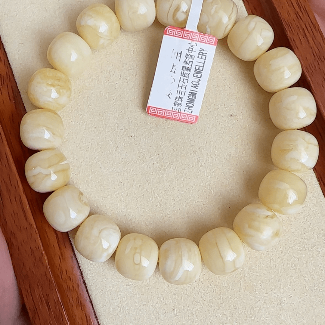 【闪购商品】琥珀手链未镶嵌联****儿