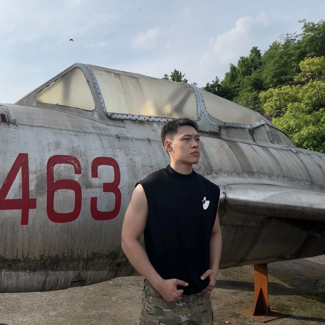 GTAL美式坎肩背心男夏季印花无袖宽松纯色圆领篮球运动健身T恤