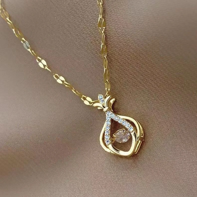 铁合金项链 【确诊专属】【西藏包邮】灵动香包吊坠项链女