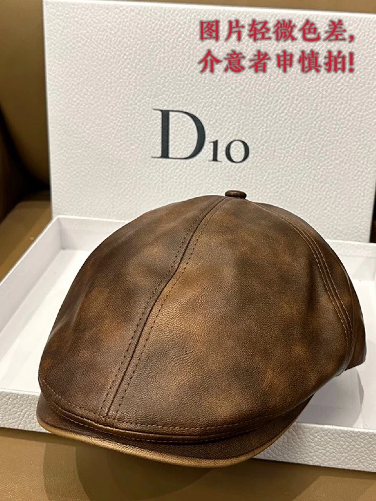 【妖精家】英伦风 复古做旧前进帽 o秋冬季文艺学院风女生鸭舌帽