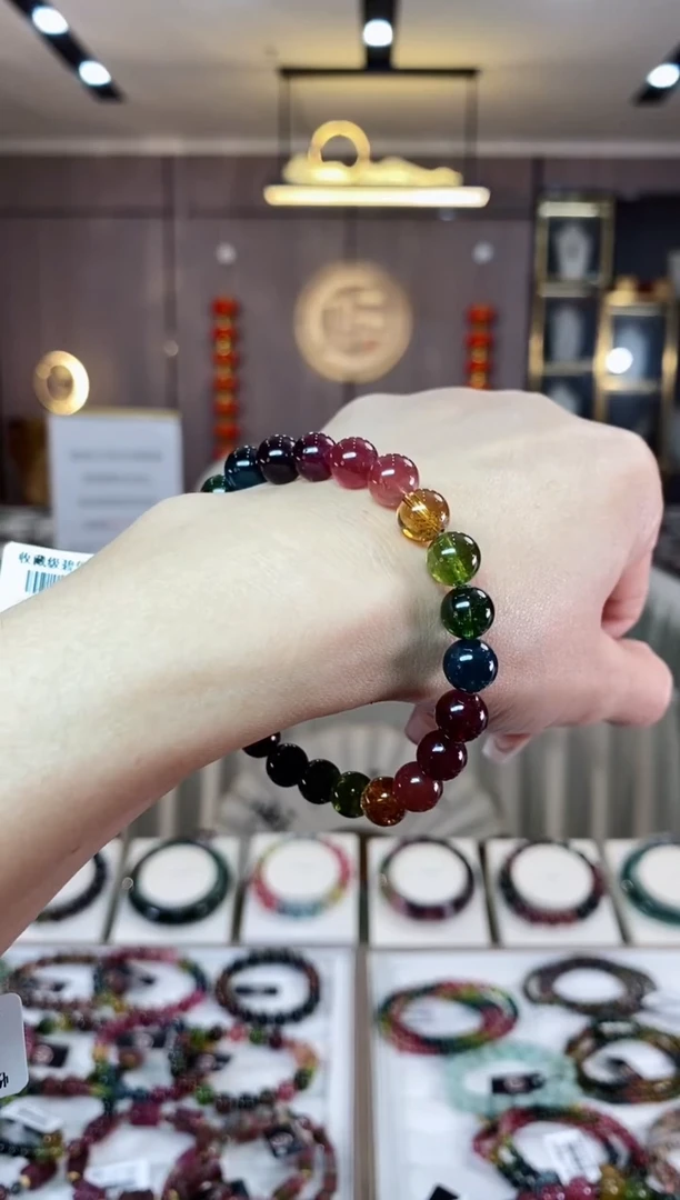 【闪购商品】碧玺单圈手串未镶嵌（多样性发一条）H