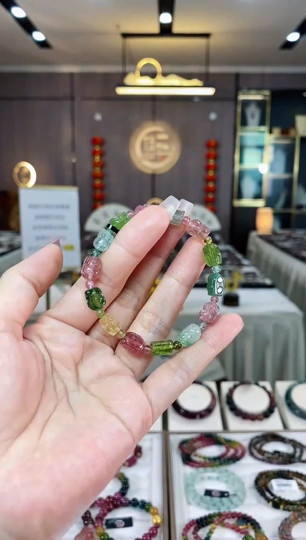 【闪购商品】碧玺单圈手串未镶嵌(多样性发一条)H