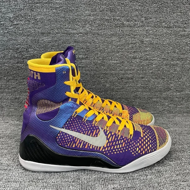 45码 科比9 紫金王朝 换底 无原盒 二手篮球鞋 公价7399