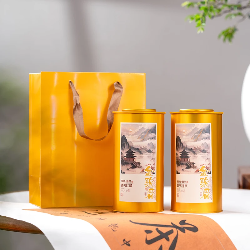 金骏眉2024武夷红茶浓香型茶叶花果蜜香罐装茶叶