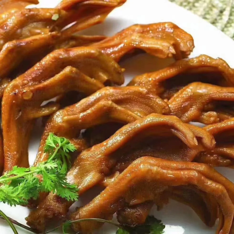 客系食品广东梅州客家特产香辣鸭掌145g开袋即食真空顺丰包邮