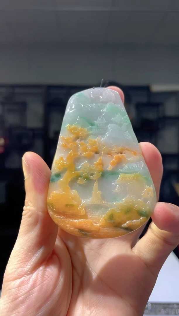 【闪购商品】定制翡翠未镶嵌F-@@QJSX1102146