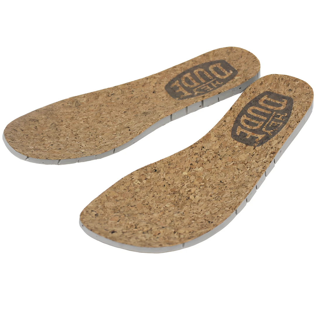 夏季舒适透气软底木屑鞋垫意大利dude可裁男款吸汗加厚缓震软鞋垫