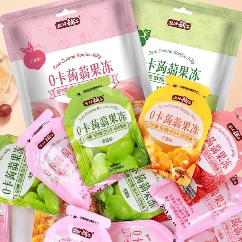 【500克仅8.9米】盐津铺子蒟蒻果冻吸吸果冻休闲解馋零食轻食0脂