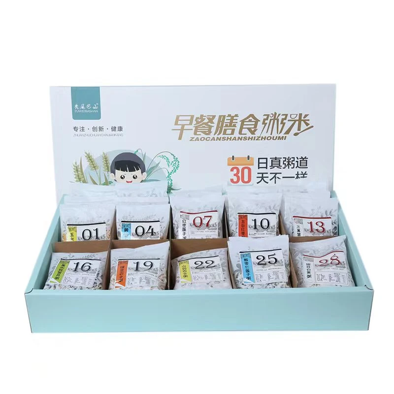 【大安优品专享】早餐膳食粥30天真粥道粥米玉米面营养宝宝新鲜