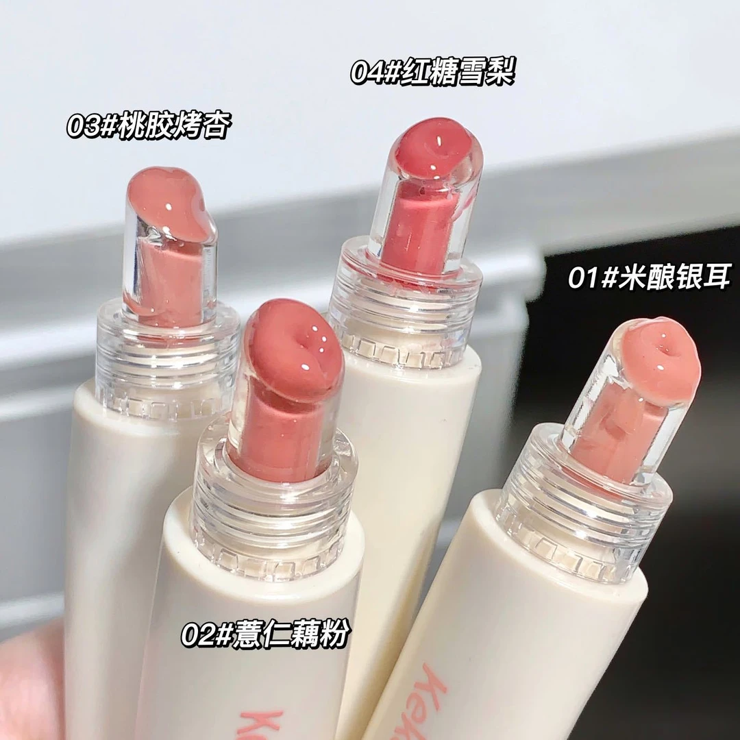 果冻嘟嘟唇滋润护唇蜜清透去死皮镜面水光唇彩显白淡化唇纹学生党