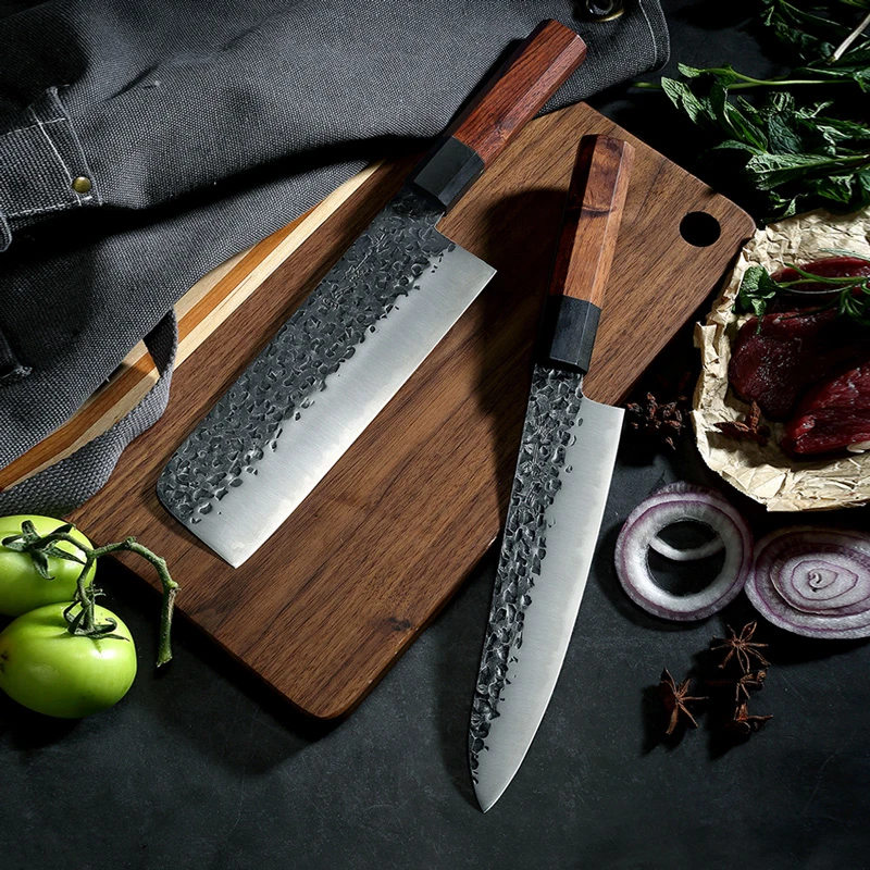 厨师专用刀日式牛刀料理刺身刀锤纹菜刀厨师专用