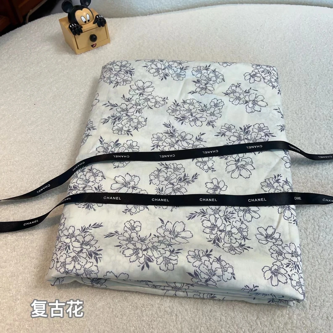 全棉被套40支斜纹纯棉家用双人200*230被套卡通韩版小清新被罩