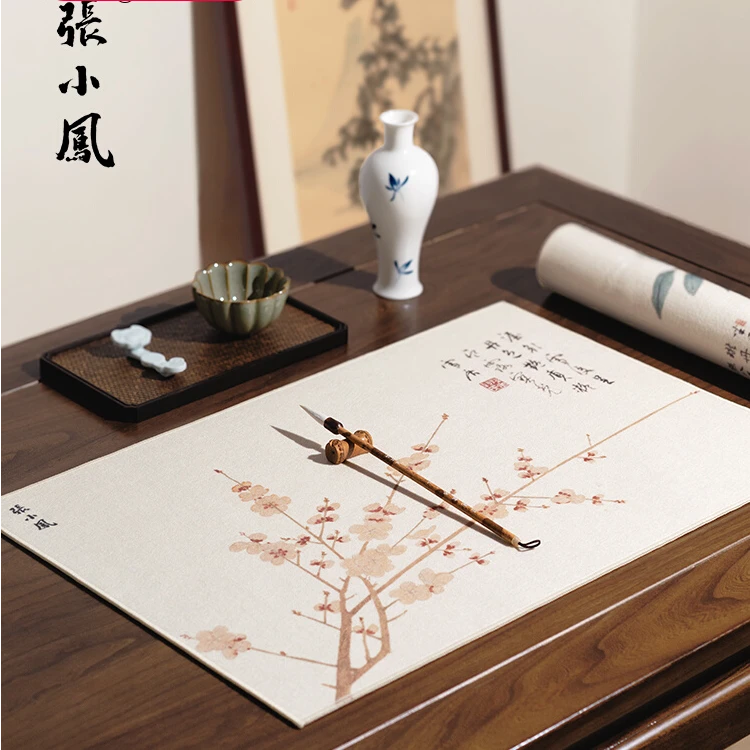 彩绘书画毛毡书法毛笔字羊毛加厚毛笔书法专用毡垫