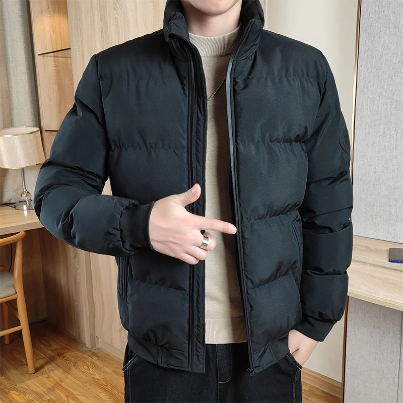 男士潮流韩版棉衣秋冬季立领棉服男装加厚保暖短款外套上衣服棉袄