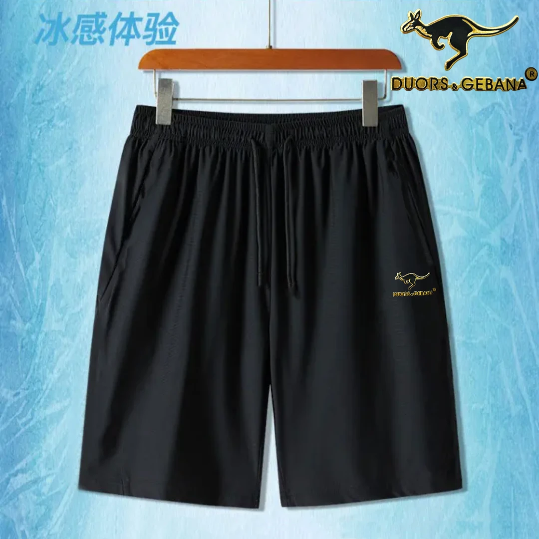 多娜袋鼠【品牌订单】礼盒装夏季五分短裤情侣款抽绳速干裤