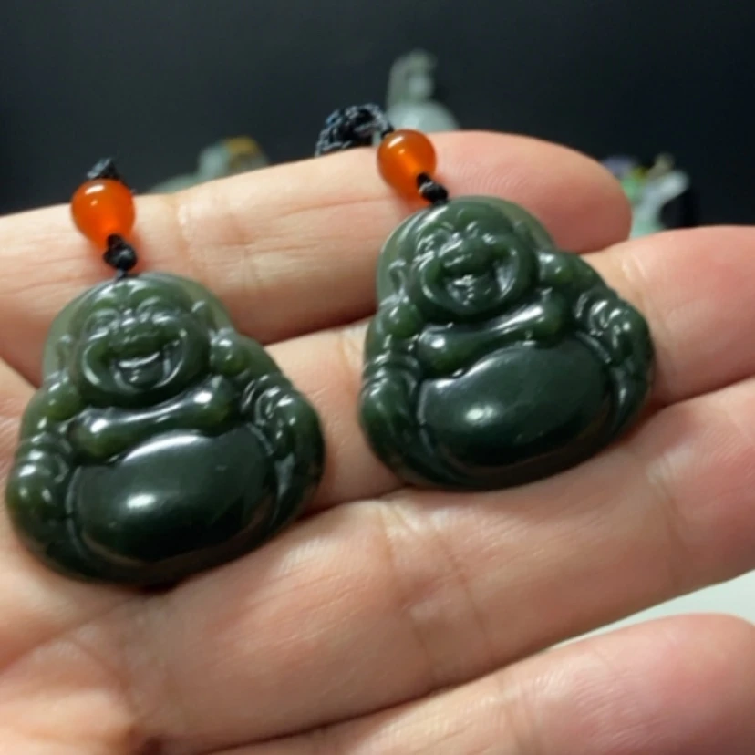 【闪购商品】和田玉(糖玉)颈饰未镶嵌慧*
