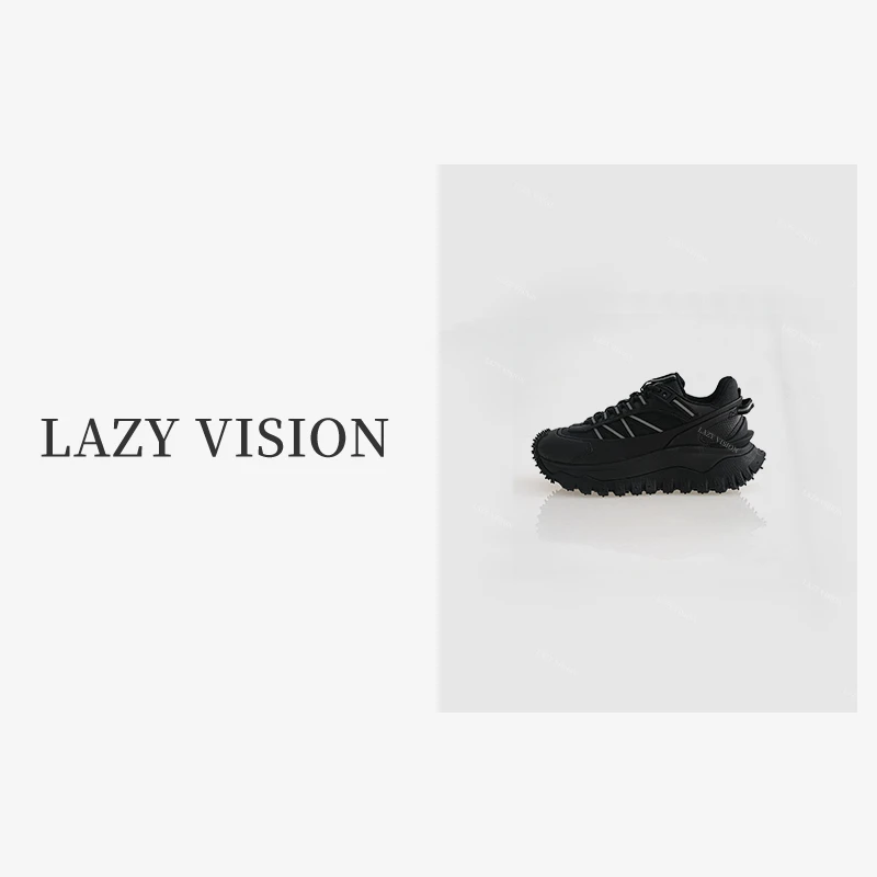【LAZYVISION】新款轮胎鞋户外运动厚底徒步登山鞋子ZM2-10354