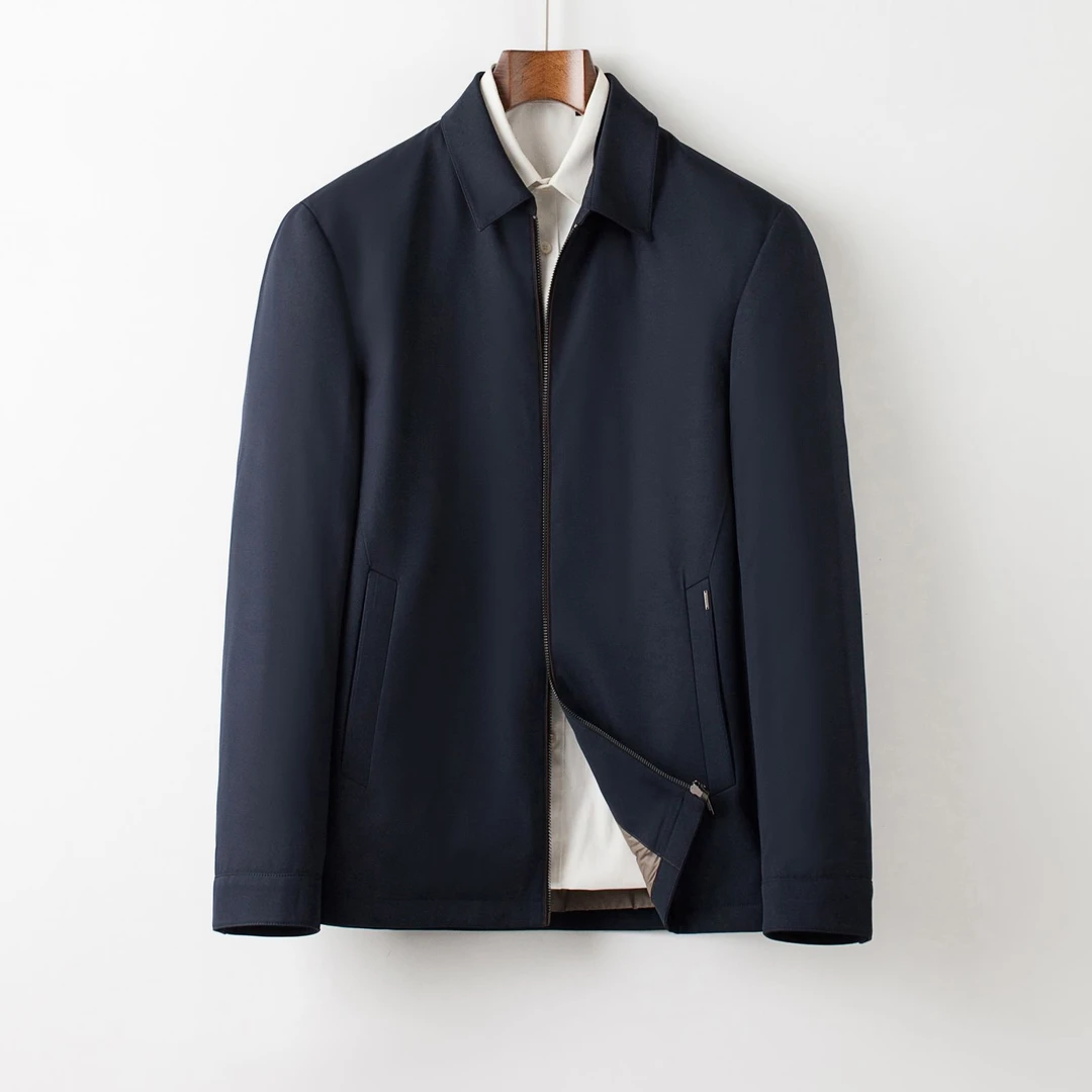 【冬季孤品】秋冬源头工厂品牌样衣男士百搭商务简约休闲男外套