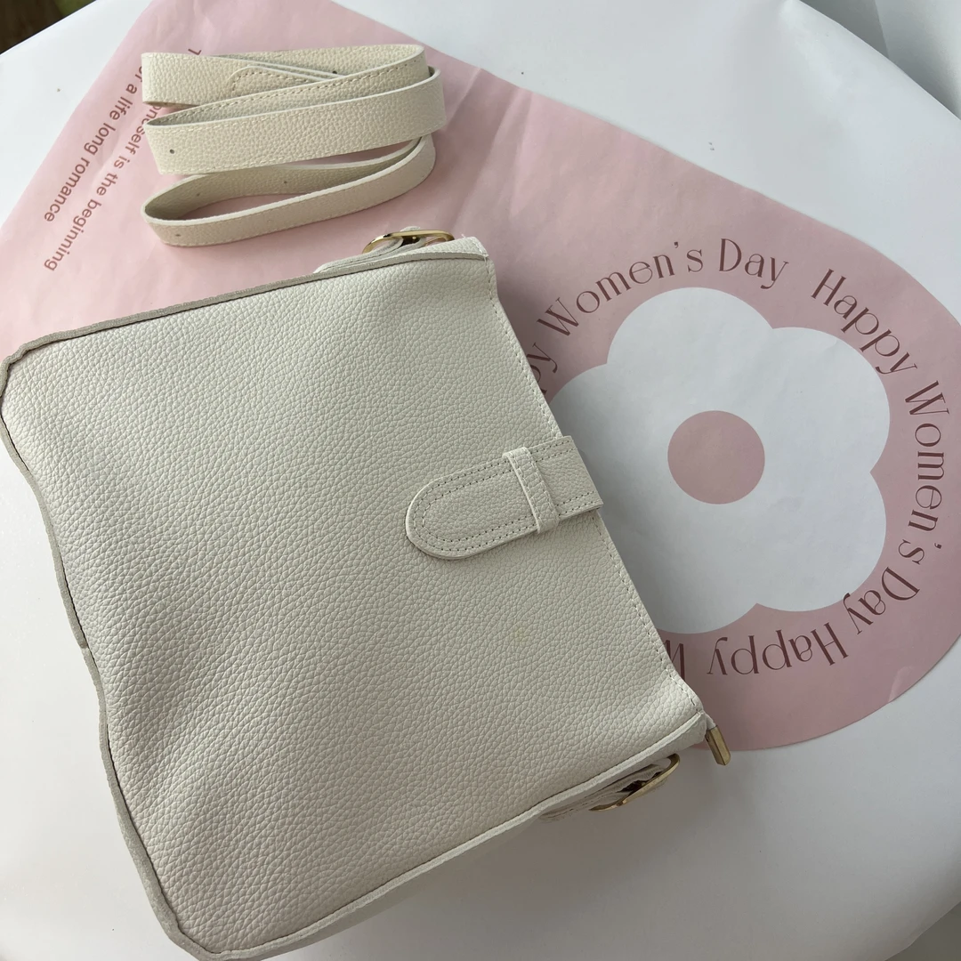 【思寒推荐】时尚简约女士ins风包包白色百搭小众学生小包包纯色