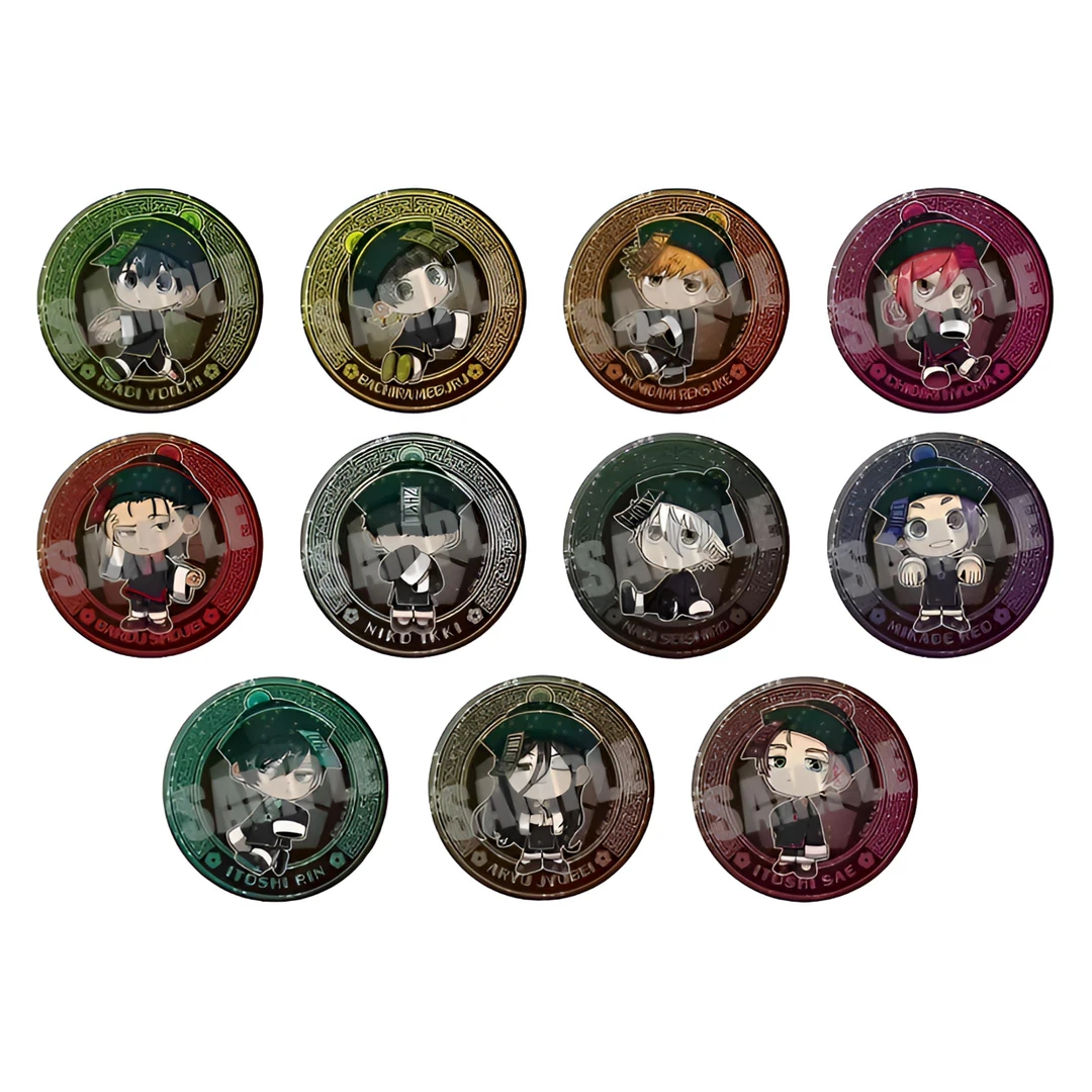 【日谷代拆】蓝色监狱 蓝锁 小僵尸Q版吧唧（全11种）