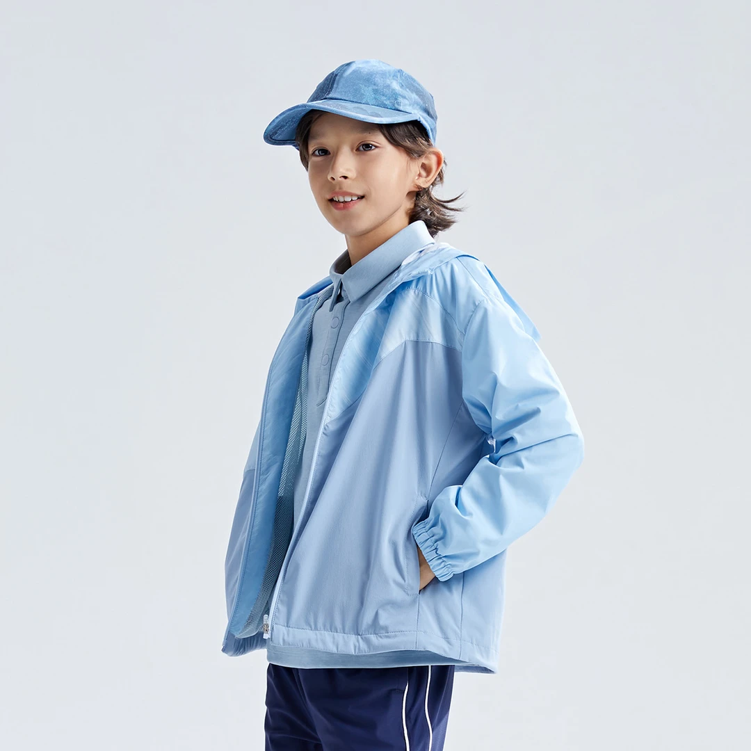 Swift男童运动外套2025春季新款儿童中大童连帽上衣SW1250041