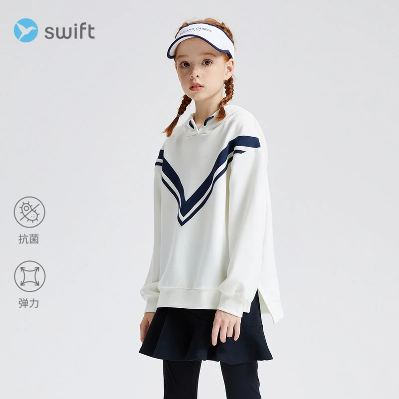 【软软衣】swift女童启航软软衣2025秋冬儿童连帽运动卫衣SW3230226