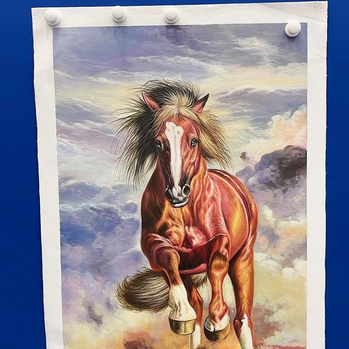 绘画二郎老师真迹