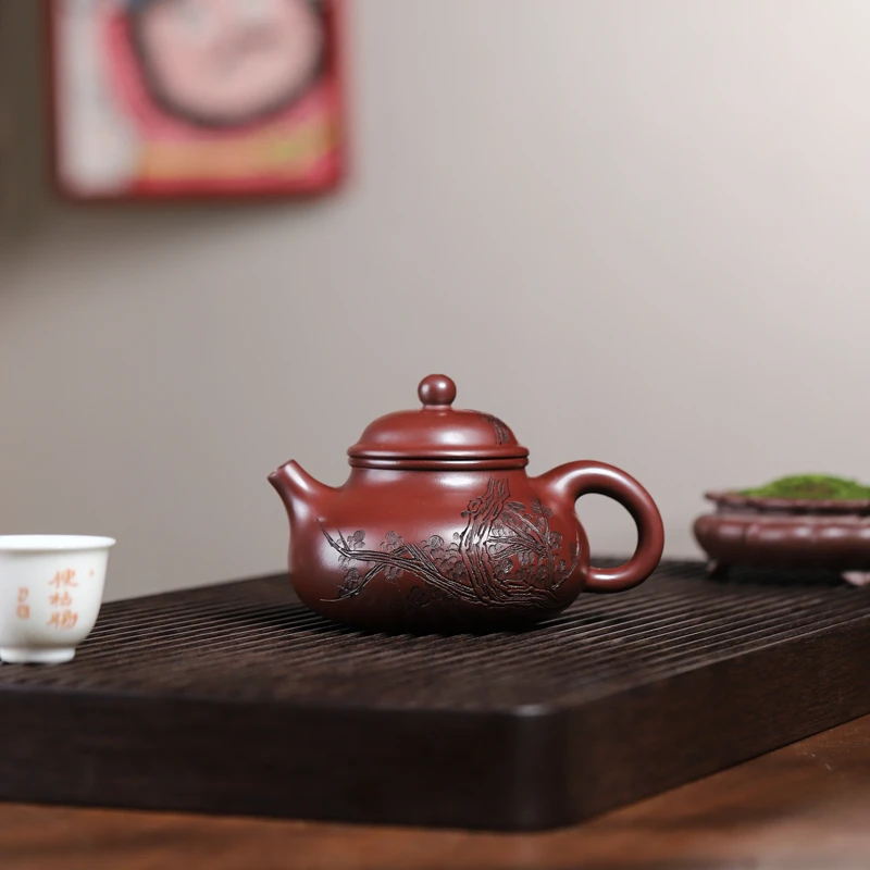 百世堂宜兴原矿紫砂朱泥容天180C