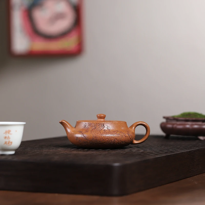 百世堂宜兴原矿紫砂壶降坡泥壶160c