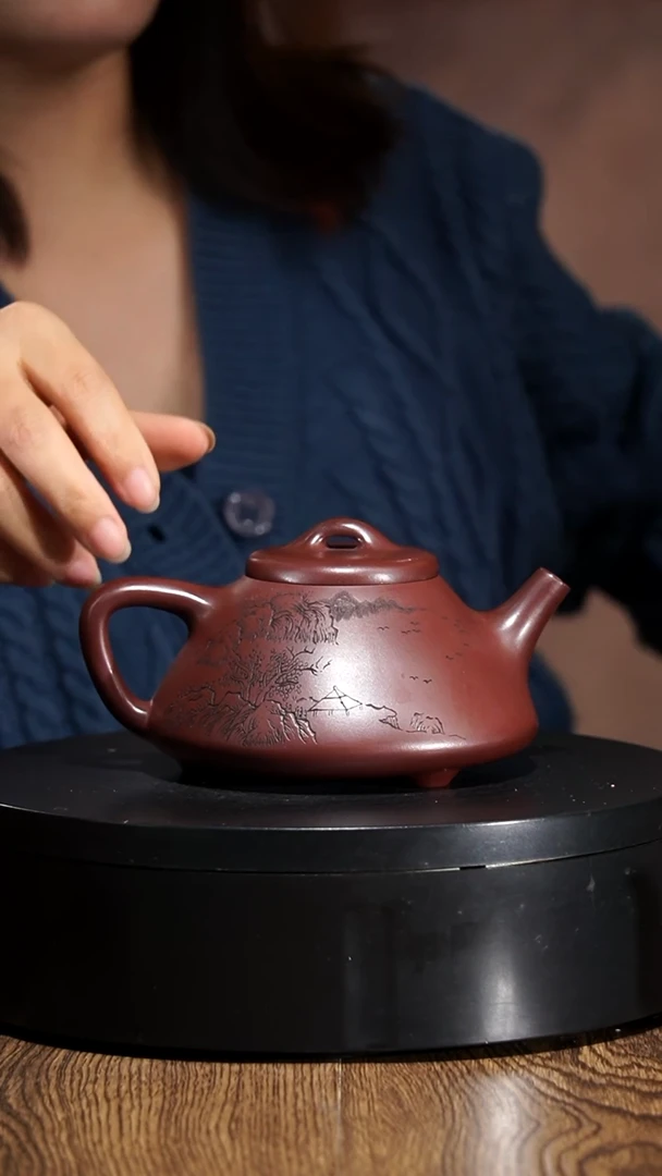 【闪购商品】宜兴原矿紫砂壶茶壶300C