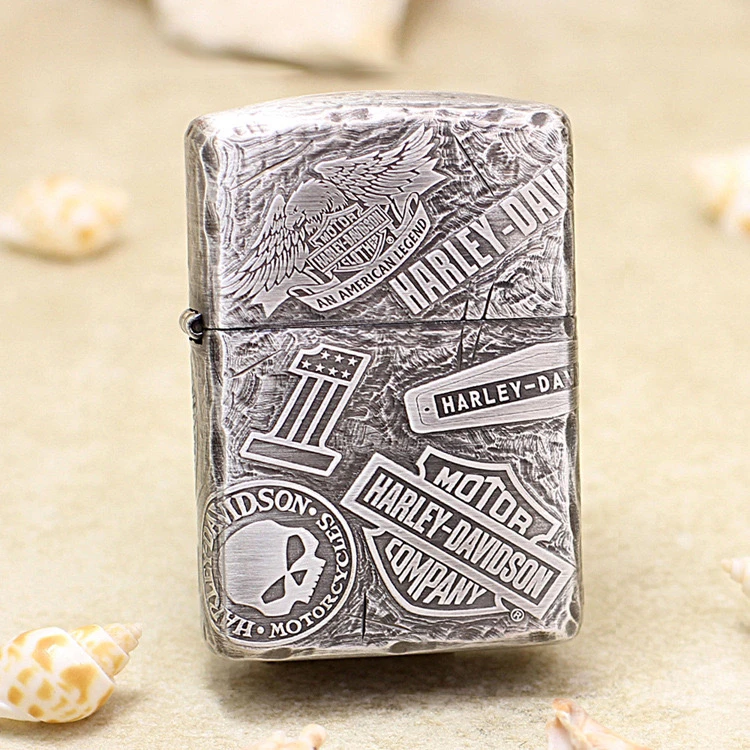 ZIPPO打火机  哈雷11章 162盔甲煤油打火机 送礼物 DYJ1